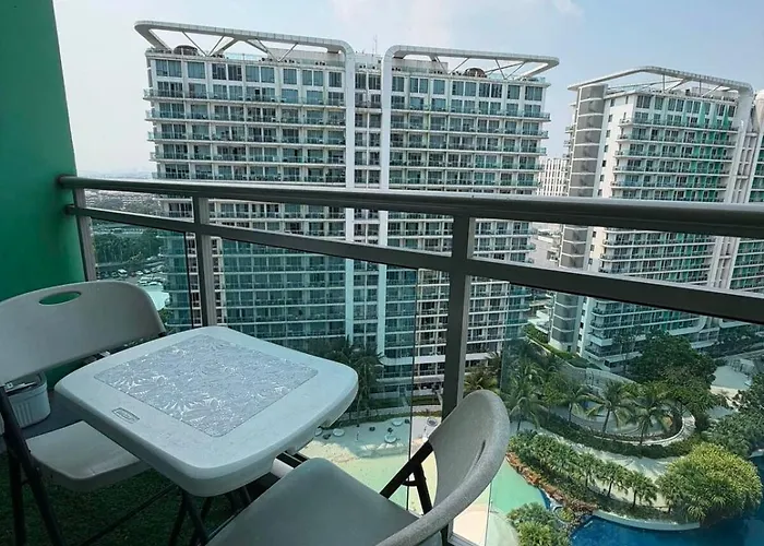 Cozy 1br In Azure View With Balcony Near Naia Apartment Manila