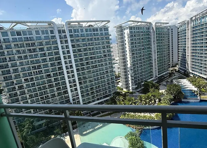 Cozy 1br In Azure View With Balcony Near Naia Manila